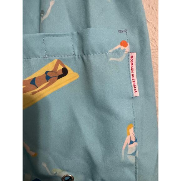 Mosmann Australia Cabana Boy Swim Trunks Medium - Picture 6 of 9
